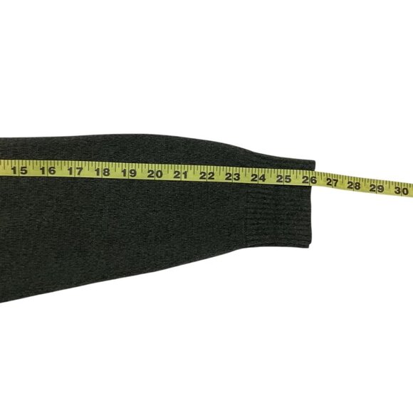 Calvin Klein Jeans Green 1/4 Zip Sweater Men's Size Large Cotton Blend - Picture 7 of 7